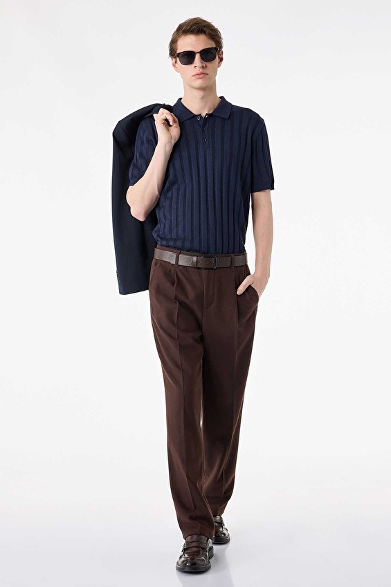 Koton Regular Fit Erkek Kazak 6SAM70006HT Lacivert Koton Regular Fit Erkek Kazak 6SAM70006HT Lacivert