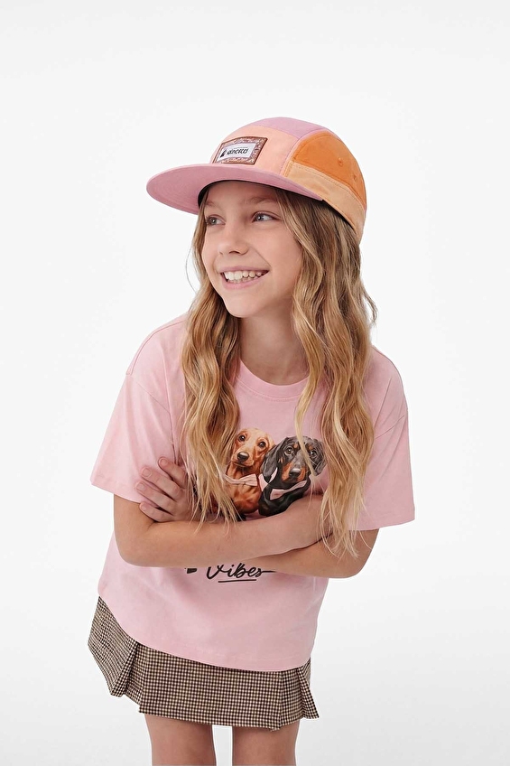 Koton Kız Çocuk Tişört 6SKG10057AK Pembe Koton Kız Çocuk Tişört 6SKG10057AK Pembe