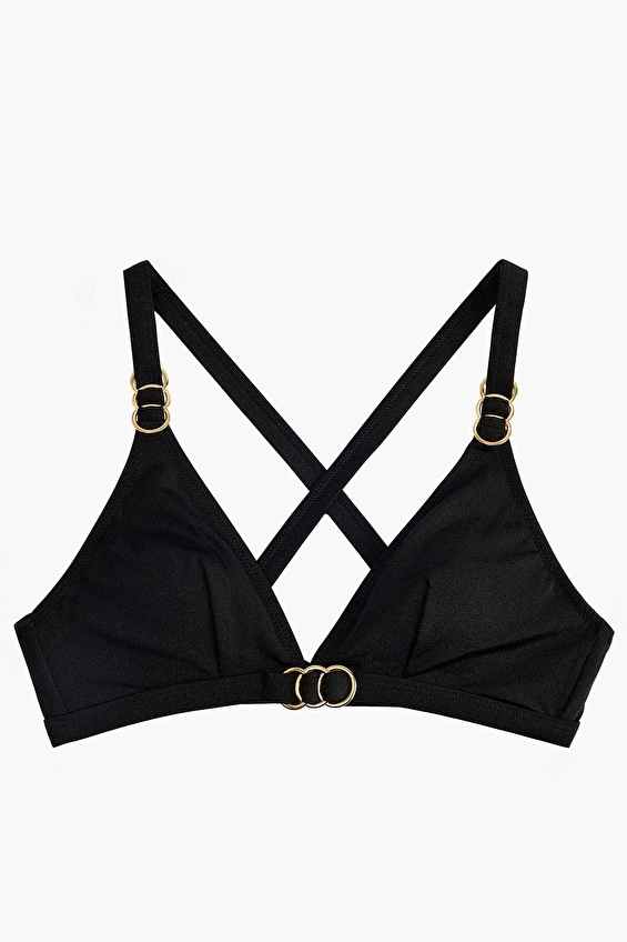 Koton Kadın Bikini Üstü 6SAK10033MM SYH Siyah Koton Kadın Bikini Üstü 6SAK10033MM SYH Siyah