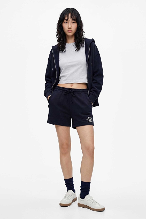 Koton Kadın Şort 6SAL40007IK Lacivert Koton Kadın Şort 6SAL40007IK Lacivert