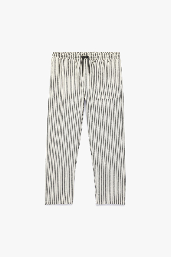 Koton Erkek Çocuk Pantolon 6SKB40021TW Ekru Koton Erkek Çocuk Pantolon 6SKB40021TW Ekru