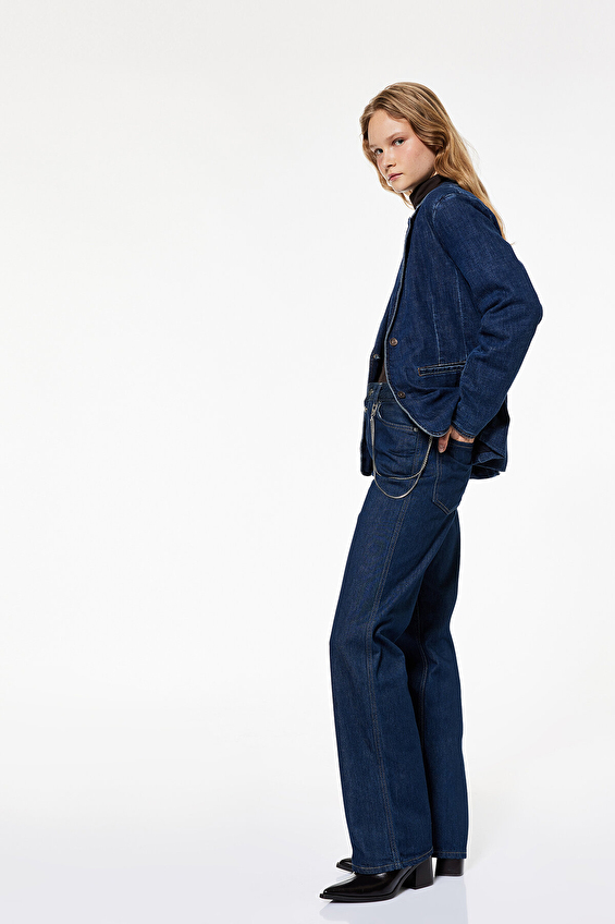 Koton Kadın Pantolon 6WAL40140MD Indıgo Koton Kadın Pantolon 6WAL40140MD Indıgo