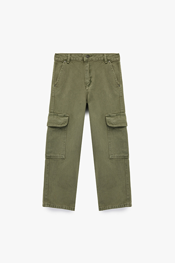 Koton Erkek Çocuk Pantolon K 6WKB40040TD Haki Koton Erkek Çocuk Pantolon K 6WKB40040TD Haki