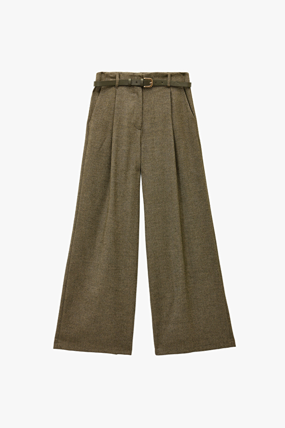 Koton Kadın Pantolon 6WAK40058EW Yeşil Koton Kadın Pantolon 6WAK40058EW Yeşil