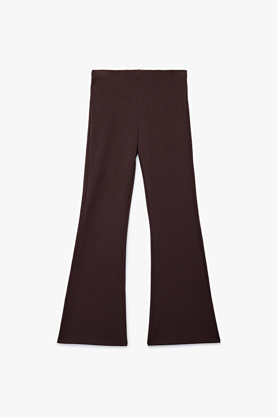 Koton Kadın Pantolon 6WAK40088EK Kahverengi Koton Kadın Pantolon 6WAK40088EK Kahverengi