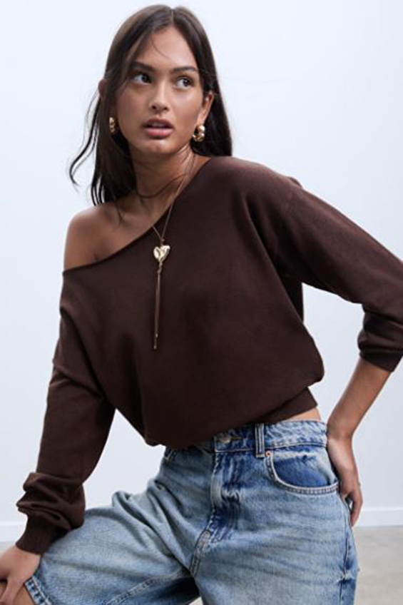 Koton Kadın Kazak 6WAL90038IT Bordo Koton Kadın Kazak 6WAL90038IT Bordo