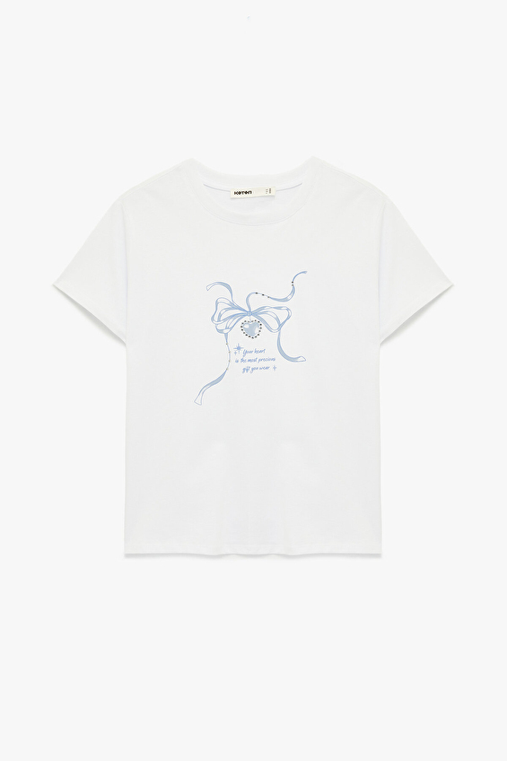 Koton Regular Fit Ceket Yaka Kadın Tişört 6SAK50030EK Beyaz Koton Regular Fit Ceket Yaka Kadın Tişört 6SAK50030EK Beyaz