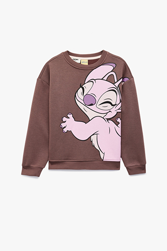 Koton Kız Çocuk Sweat 6WKG10333AK Mor Koton Kız Çocuk Sweat 6WKG10333AK Mor