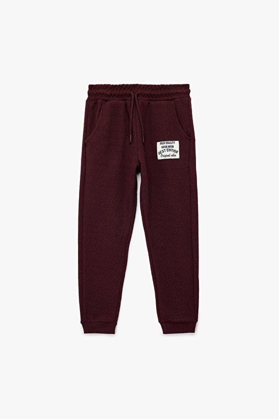 Koton Erkek Çocuk Eşofman 6WKB40058TK Bordo Koton Erkek Çocuk Eşofman 6WKB40058TK Bordo