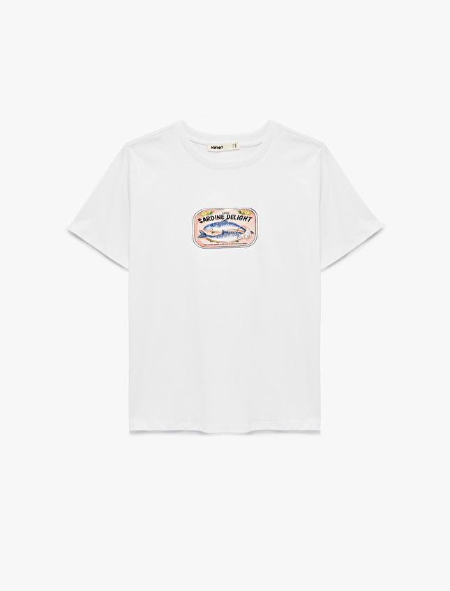 Koton Regular Fit V Yaka Kadın Tişört 6SAK50088EK Beyaz Koton Regular Fit V Yaka Kadın Tişört 6SAK50088EK Beyaz