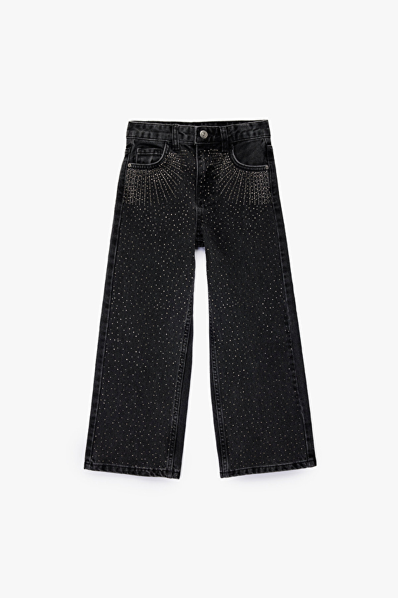 Koton Kız Çocuk Pantolon K 6WKG40084AD Siyah Koton Kız Çocuk Pantolon K 6WKG40084AD Siyah