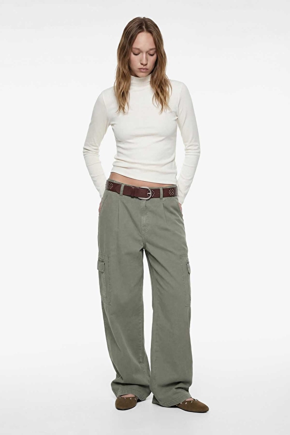 Koton Slim Fit Kadın Tişört 6SAL10176IK Ekru Koton Slim Fit Kadın Tişört 6SAL10176IK Ekru