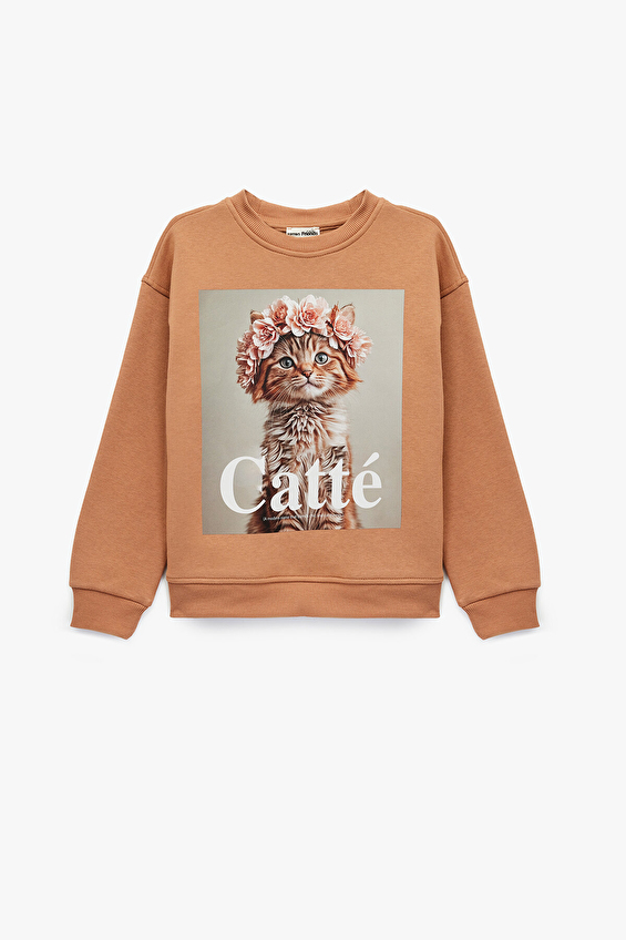 Koton Kız Çocuk Sweat 6WKG10566AK Koton Kız Çocuk Sweat 6WKG10566AK