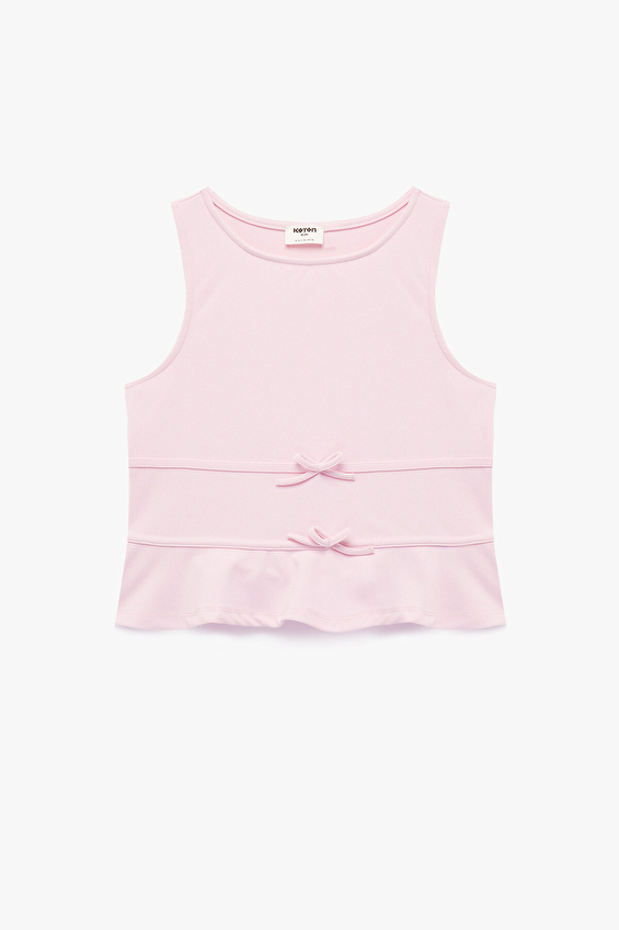 Koton Regular Fit Kız Çocuk Tişört 6SKG60019AK Pembe Koton Regular Fit Kız Çocuk Tişört 6SKG60019AK Pembe