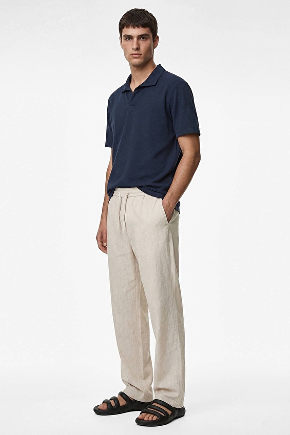 Koton Regular Fit Erkek Tişört 6SAM10284MK Lacivert Koton Regular Fit Erkek Tişört 6SAM10284MK Lacivert