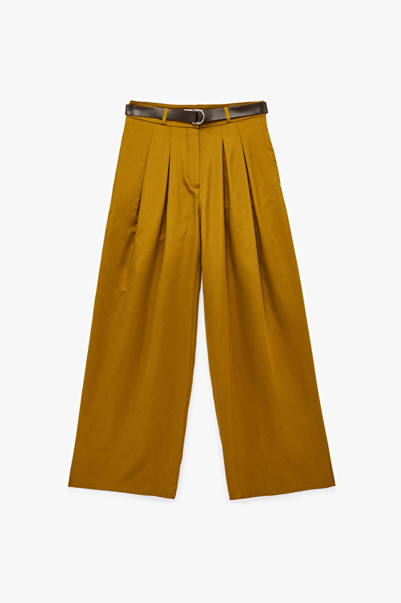 Koton Kadın Pantolon 6SAK40086EW Haki Koton Kadın Pantolon 6SAK40086EW Haki