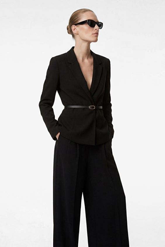 Koton Kadın Ceket 6SAK50072UW Siyah Koton Kadın Ceket 6SAK50072UW Siyah