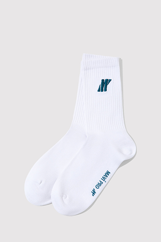 Mavi Erkek Soket Çorap M0912192 20844 Beyaz Mavi Erkek Soket Çorap M0912192 20844 Beyaz
