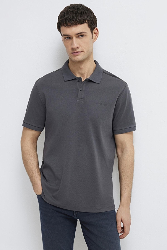 Mavi Erkek Polo Yaka Tişört M0613136 89100 Siyah Mavi Erkek Polo Yaka Tişört M0613136 89100 Siyah