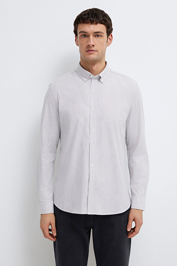 Mavi Erkek Gömlek M0211916 91472 Beyaz Mavi Erkek Gömlek M0211916 91472 Beyaz