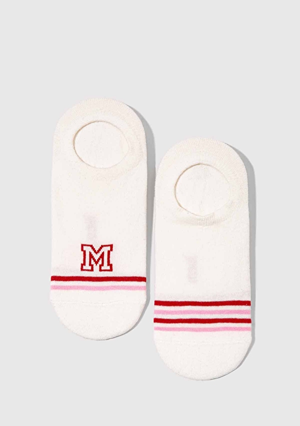 Mavi Kadın Babet Çorap M1913770 20843 BYZ Beyaz Mavi Kadın Babet Çorap M1913770 20843 BYZ Beyaz