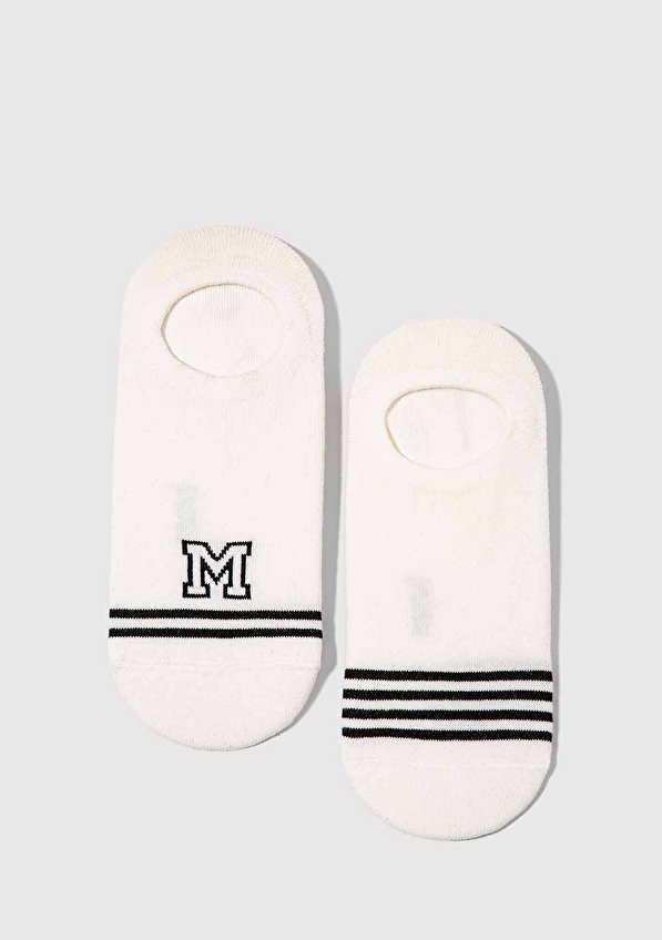 Mavi Kadın Babet Çorap M1913770 20454 BYZ Beyaz Mavi Kadın Babet Çorap M1913770 20454 BYZ Beyaz