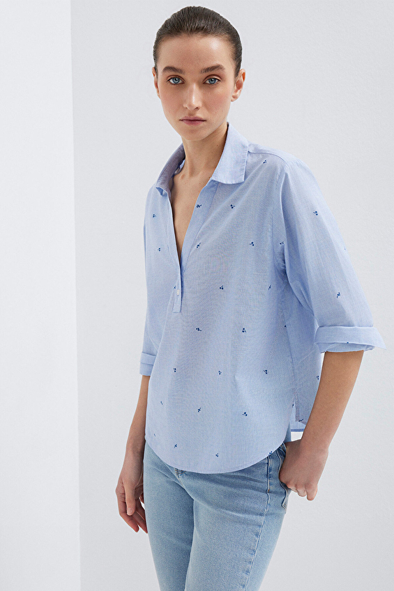 Mavi Kadın Bluz M1211397 91383 Mavi Mavi Kadın Bluz M1211397 91383 Mavi