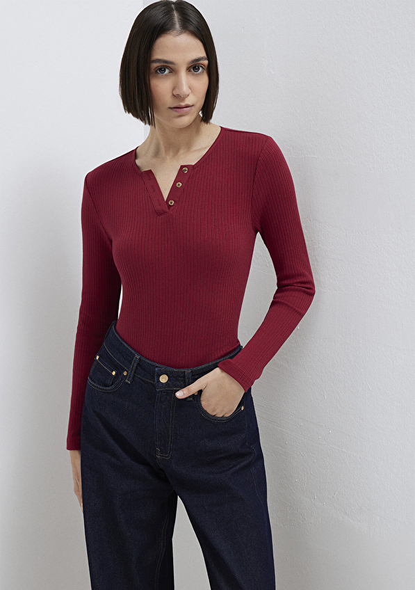 Mavi Kadın Bluz M1613756 70431 Kırmızı Mavi Kadın Bluz M1613756 70431 Kırmızı