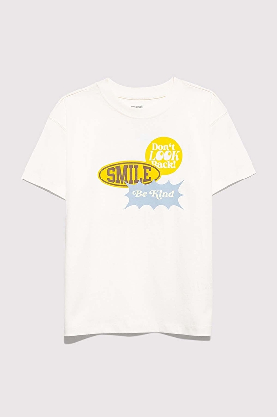 Mavi Erkek Çocuk Tişört M6610399 70057 M6610399-70057 Krem Mavi Erkek Çocuk Tişört M6610399 70057 M6610399-70057 Krem