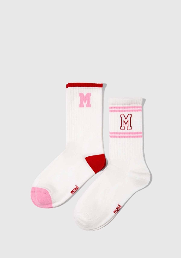 Mavi Kadın Soket Çorap M1913258 28289 Ekru Mavi Kadın Soket Çorap M1913258 28289 Ekru