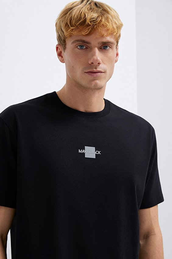 Mavi Erkek Tişört M0613132 900 Siyah Mavi Erkek Tişört M0613132 900 Siyah