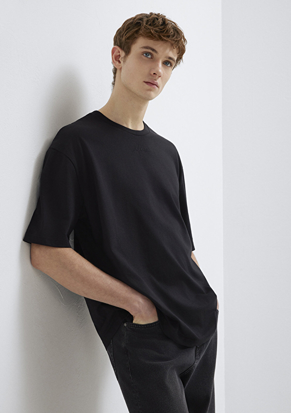 Mavi Erkek Tişört M0613130 900 Siyah Mavi Erkek Tişört M0613130 900 Siyah