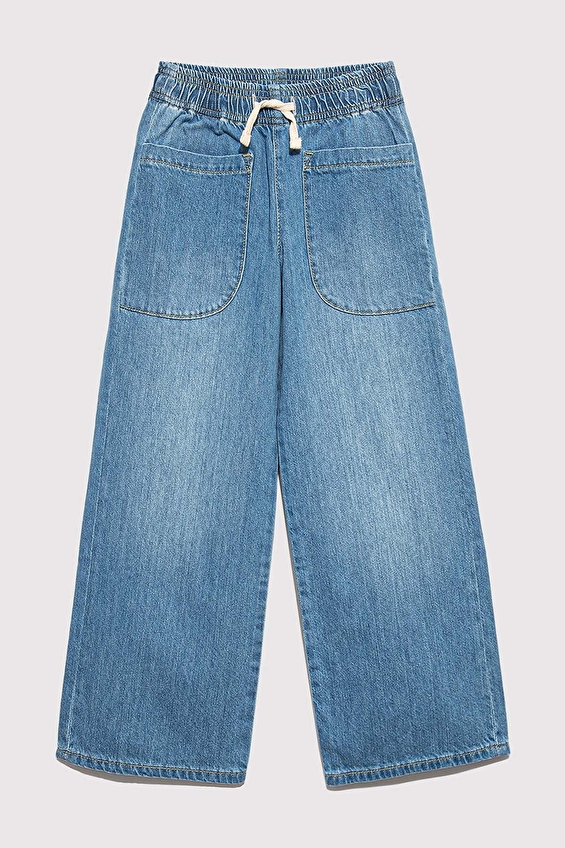 Mavi Kız Çocuk K Pantolon M7010405 A3047 M7010405-A3047 Açık mavi Mavi Kız Çocuk K Pantolon M7010405 A3047 M7010405-A3047 Açık mavi