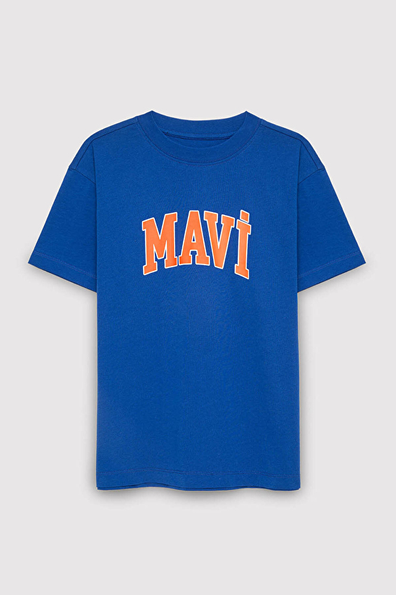Mavi Erkek Çocuk Tişört M6610418-70907 Mavi Erkek Çocuk Tişört M6610418-70907