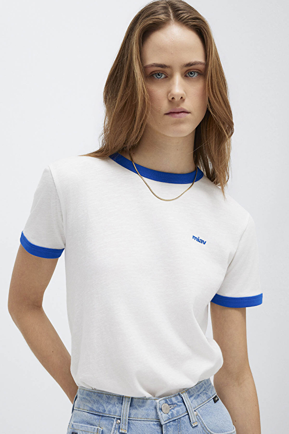 Mavi Normal Kesim Kadın Tişört M1614089 70057 Bej Mavi Normal Kesim Kadın Tişört M1614089 70057 Bej