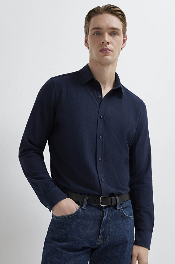 Mavi Erkek Gömlek M0212062 70497 Lacivert Mavi Erkek Gömlek M0212062 70497 Lacivert