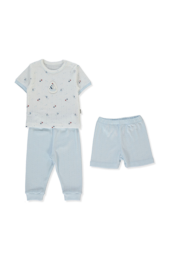 Bebetto Bebek Set3lü F1470 Mavi Bebetto Bebek Set3lü F1470 Mavi