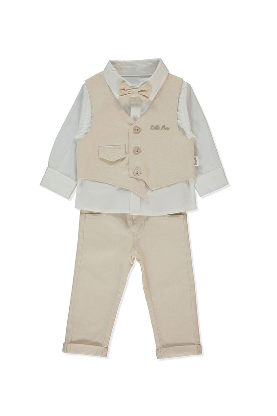 Bebetto Bebek Set3lü K5230 Bej