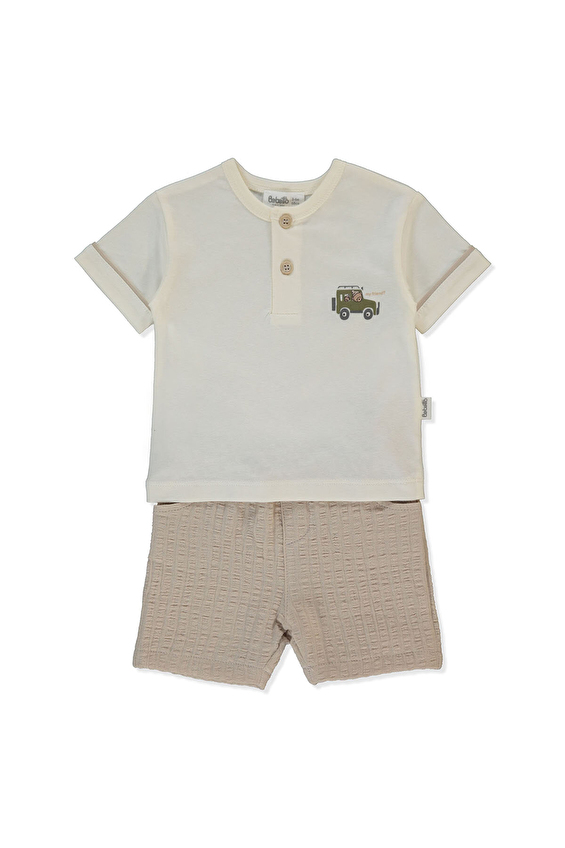 Bebetto Bebek Takım K5218 Bej Bebetto Bebek Takım K5218 Bej