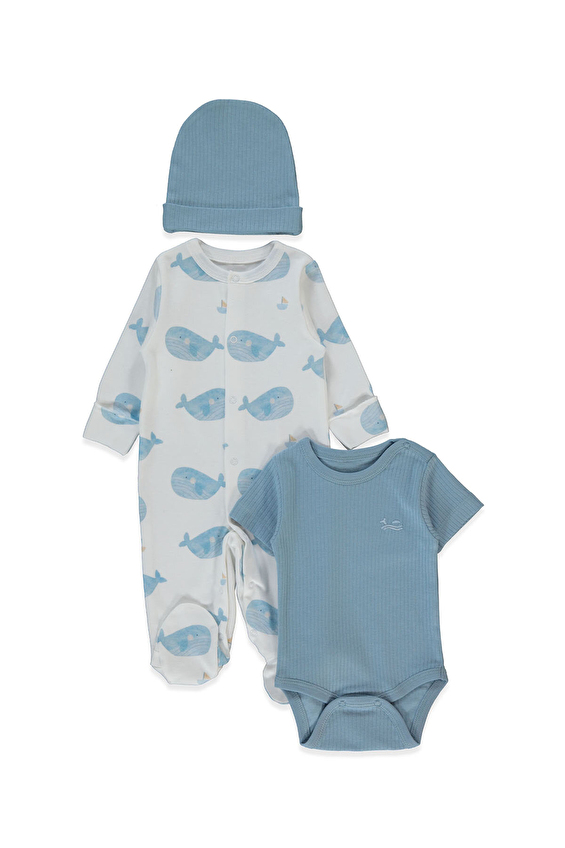 Bebetto Bebek Set3lü Z1140 Indıgo Bebetto Bebek Set3lü Z1140 Indıgo