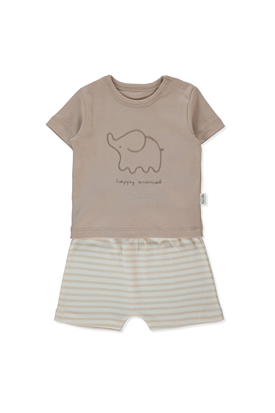 Bebetto Bebek Takım F1477 Bej Bebetto Bebek Takım F1477 Bej