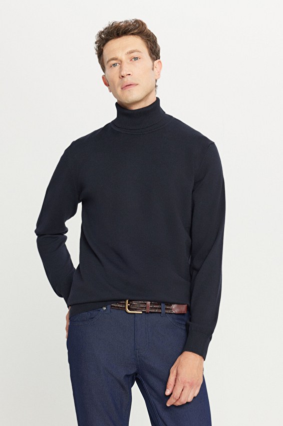 Altınyıldız Classics Standart Fit Erkek Triko ACE043261440 Lacivert Altınyıldız Classics Standart Fit Erkek Triko ACE043261440 Lacivert