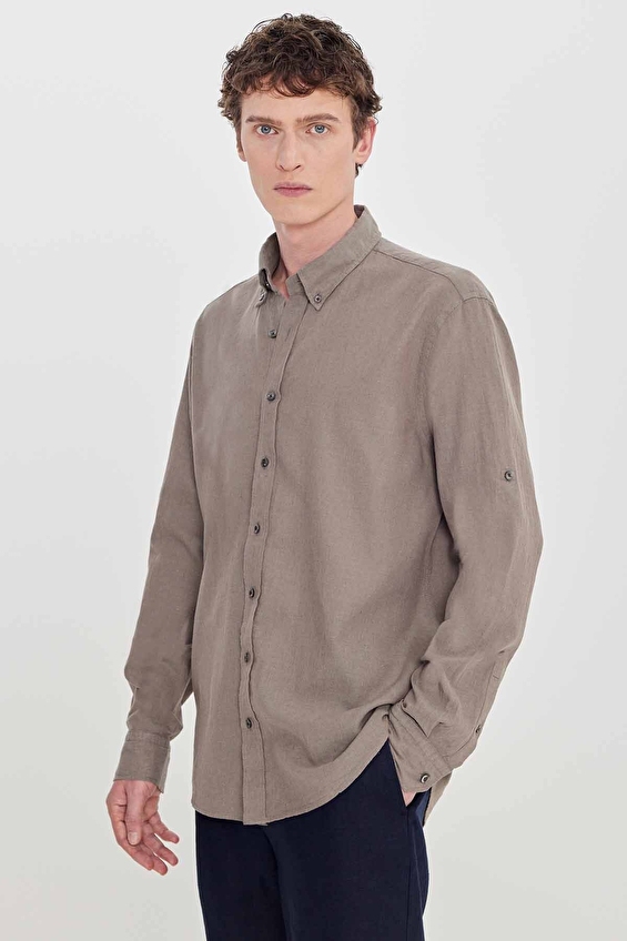 Altınyıldız Classics Comfort Fit Erkek Altınyıldız Gömlek ACE201262270 Haki Altınyıldız Classics Comfort Fit Erkek Altınyıldız Gömlek ACE201262270 Haki