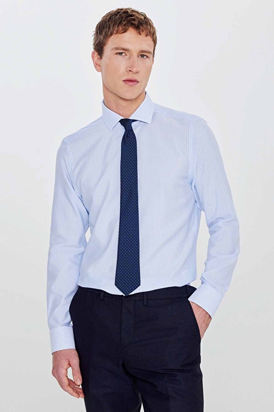 Altınyıldız Classics Tailored Slim Fit Erkek Altınyıldız Gömlek ACE201262091 Açık mavi Altınyıldız Classics Tailored Slim Fit Erkek Altınyıldız Gömlek ACE201262091 Açık mavi