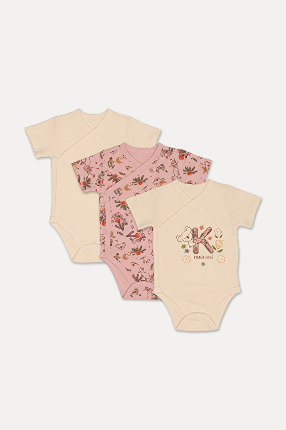 Kitikate Bebek Set 3'lü S60668 Pembe Kitikate Bebek Set 3'lü S60668 Pembe