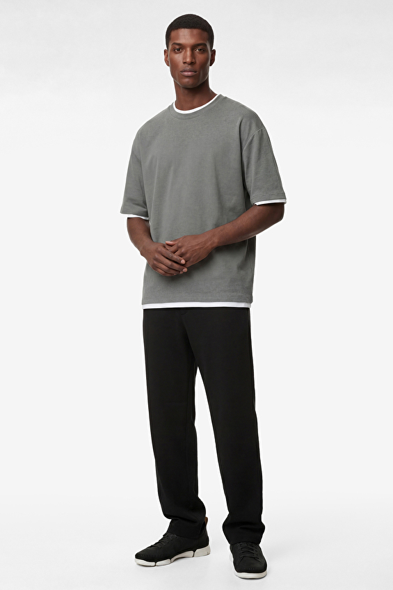 Koton Regular Fit Erkek Tişört 6SAM10287MK Yeşil Koton Regular Fit Erkek Tişört 6SAM10287MK Yeşil