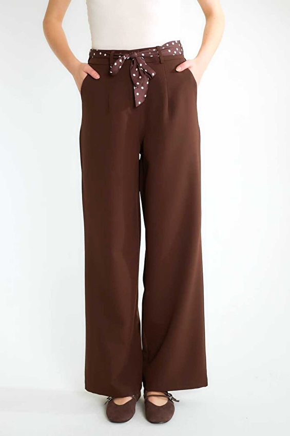 Robin Kadın Pantolon D83965 Kahverengi Robin Kadın Pantolon D83965 Kahverengi