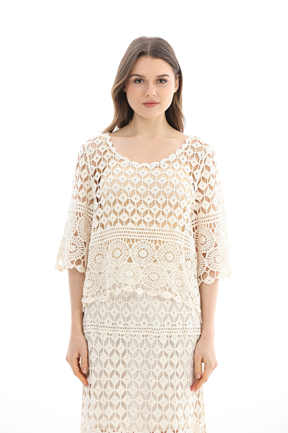 Robin Kadın Takım M39401 Krem Robin Kadın Takım M39401 Krem