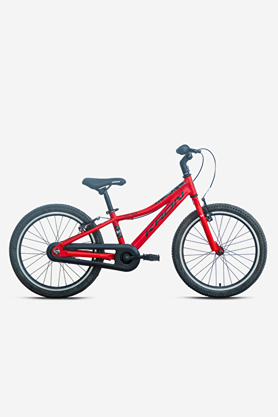 Kron Bisiklet XC 50 - 20J - MTB - 11' - Single Speed - V.B - Kırmızı-Siyah/Beyaz
