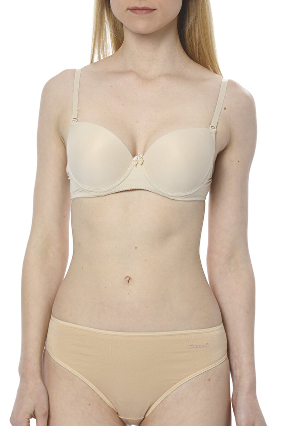 Nbb Destekli Balenli Kadın Sütyen 3525 Ten